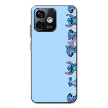 Чехол с принтом Стич на Ulefone Note 16 Pro – Стич фон