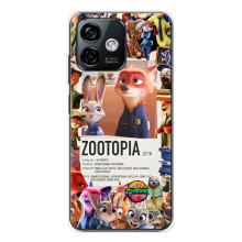 Чехол Зоотрополіс на Ulefone Note 16 Pro – Коллаж Зоо