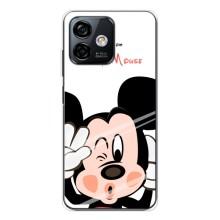 Эксклюзивный чехол для Ulefone Note 16 Pro (AlphaPrint - Мультяшные) (Маус Микки)