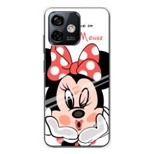 Эксклюзивный чехол для Ulefone Note 16 Pro (AlphaPrint - Мультяшные) (Маус Минни)