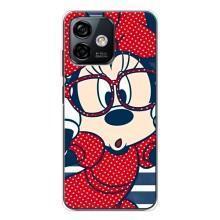 Эксклюзивный чехол для Ulefone Note 16 Pro (AlphaPrint - Мультяшные) (Маус в очках)