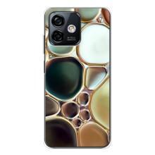 Мраморний чехол на Ulefone Note 16 Pro (VPrint) (Радужний Мрамор)