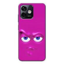Чохли (ТПУ) (смішні стікери) для Ulefone Note 16 Pro – Хитра мордочка