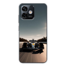 Чехол с прнтом Формула 1 на Ulefone Note 16 Pro – Болід Ф1