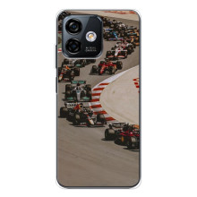 Чехол с прнтом Формула 1 на Ulefone Note 16 Pro – Боліди на трасі