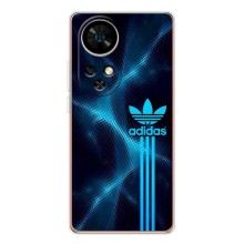 Чохли Адидас для Ulefone Note 17 Pro (AlphaPrint) (Синій Адідас)