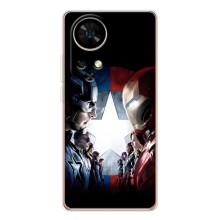 Чехлы с героями Марвел Ulefone Note 17 Pro (VPrint)