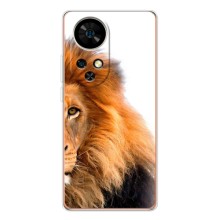 Чехлы с картинками животных Ulefone Note 17 Pro (Лев грива)