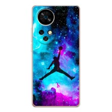 Чехлы для Ulefone Note 17 Pro - с картинкой JORDAN (AlphaPrint) (Яркий Джордан)