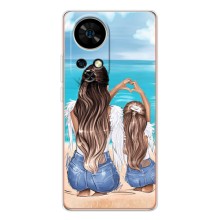 Чехол с печатью для Ulefone Note 17 Pro - (Мама с ребенком) (AlphaPrint) (Мама с доченькой)