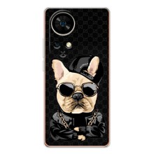 Чохли з крутими принтами для Ulefone Note 17 Pro - (PREMIUMPrint) (Стильна собака)