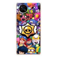 Чехол для Ulefone Note 17 Pro Бравл Старс (VPrint)