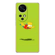Чехол с Симпсонами для Ulefone Note 17 Pro (VPrint) (Барт Симпсон)