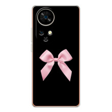 Чохол банти для Ulefone Note 17 Pro – Бант на чорному