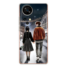 Чохол з дизайном Венздей 2 на Ulefone Note 17 Pro – Венздей і Тайлер