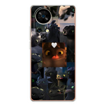 Чохол як приборкати дракона на Ulefone Note 17 Pro – Дракон колаж