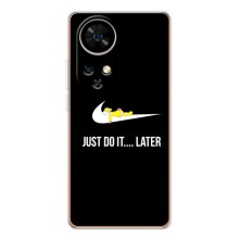 Чехол с логотипом Найк на Ulefone Note 17 Pro – Nike just do it
