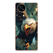 Чехол с картинкой «Хищники» для Ulefone Note 17 Pro – Орёл