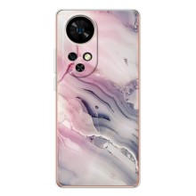 Мраморний чехол на Ulefone Note 17 Pro (VPrint) (Пурпурний Мрамор)