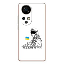 Защитные чехлы (Призрак Киева) для Ulefone Note 17 Pro (AlphaPrint) (Летчик Киева)