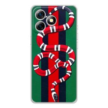 Чехлы ГУЧЧИ для Нот 18 Про (AlphaPrint) (Gucci змия)
