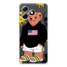 Чехлы Мишка Тедди для Ноте 18 Про – Teddy USA