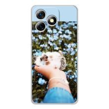 Чохли з зображенням різних тварин на Ulefone Note 18 Pro (Їжачок в руці)