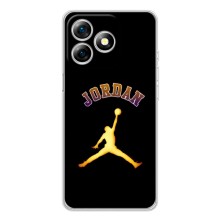 Чохли для Ulefone Note 18 Pro - з картинкою JORDAN (AlphaPrint) (Jordan Gold)