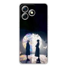 Чехлы с принтом Уэнсдей на Ulefone Note 18 Pro – Уэнсдей и Энди