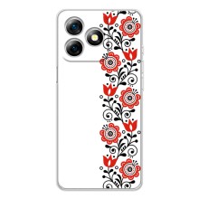 Чехол для Патриота Украины Ulefone Note 18 Pro - (AlphaPrint) (Яркая вишиванка)