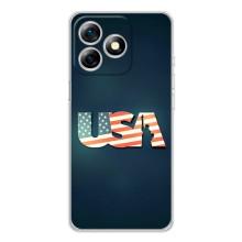 Чехол Флаг USA для Ulefone Note 18 Pro – USA