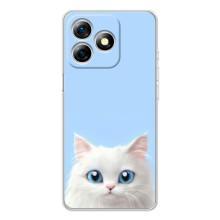 Чохол на тематику: Коти для Ulefone Note 18 Pro (Білий кіт)