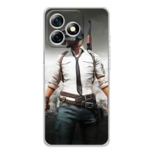 Силиконовый чехол с картинкой "Герой Pubg" на Ulefone Note 18 Pro – Пабг