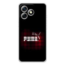 Чехол с Брендами одежды на Ноте 18 Про – PUMA стиль
