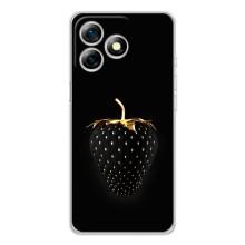 Чехол с изображением  вкусной еды для Ulefone Note 18 Pro – Чёрная клубника