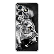 Чохол з картинкою на Ulefone Note 18 Pro – Злий Лев