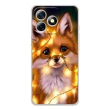 Чохол з Лисичкою для Ulefone Note 18 Pro – Новорічне лисеня