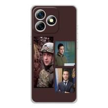 Чехол для Ulefone Note 18 Pro (AlphaPrint - с принтом Зеленского)