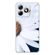 Чехол с ромашками на Ulefone Note 18 Pro – Пол ромашки
