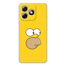 Чехол с Симпсонами для Ulefone Note 18 Pro (VPrint) (Гомер)