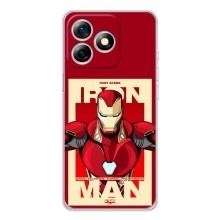 Чехол Супергерой Железный человек на Ulefone Note 18 Pro – Iron man