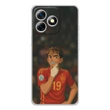Чехол с футболистом Ламин Ямаль Ulefone Note 18 Pro – Ямаль аниме