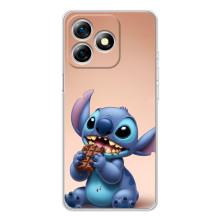 Чехол с рисунком Стич для Ulefone Note 18 Pro – Стич с шоколадом