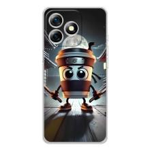 Чехол с мемом Тралалело тралала на Ulefone Note 18 Pro – Капучино асасино