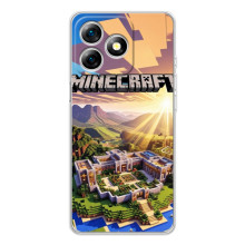 Чехол с картинками Майнкрафт для Нот 18 Про – Minecraft
