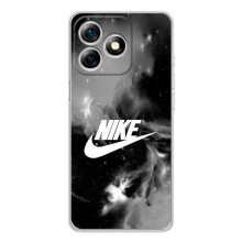 Чехол с логотипом Найк на Ulefone Note 18 Pro – Найк дымчатый