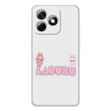 Чохол з принтом Лабубу для Ulefone Note 18 Pro – Логотип Лабубу