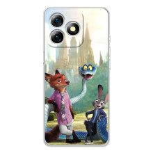 Чохол Зоотрополіс на Ulefone Note 18 Pro – Нік Джуді і змія
