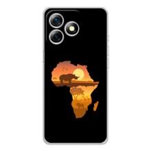 Летний Чехол на Ulefone Note 18 Pro – Карта