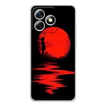 Летний Чехол на Ulefone Note 18 Pro – Красный Закат